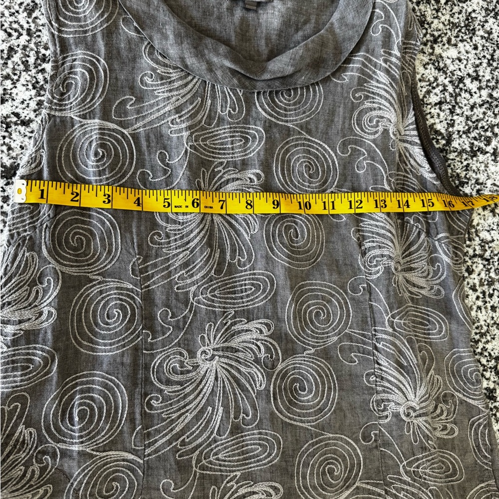 Lina Tomei Linen Dress - Picture 5 of 7